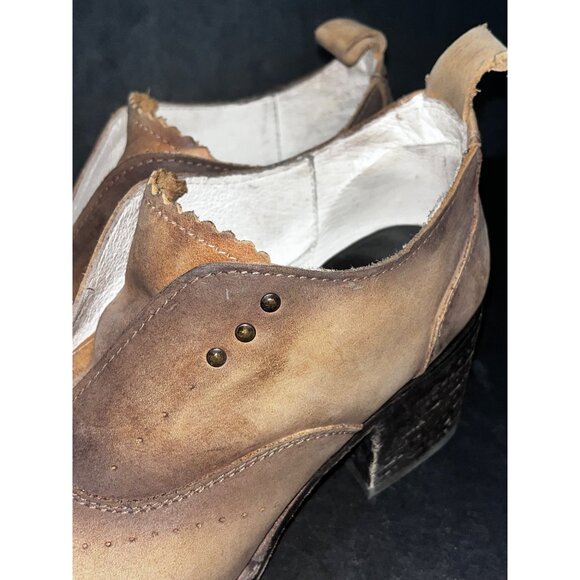 Freebird Brown Ankle Boots - Picture 5 of 13